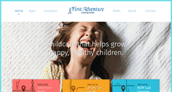 Desktop Screenshot of firstadventure.com